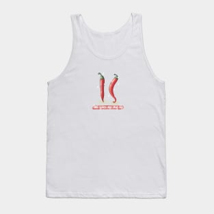 You spice up my life chilipepper pun Tank Top